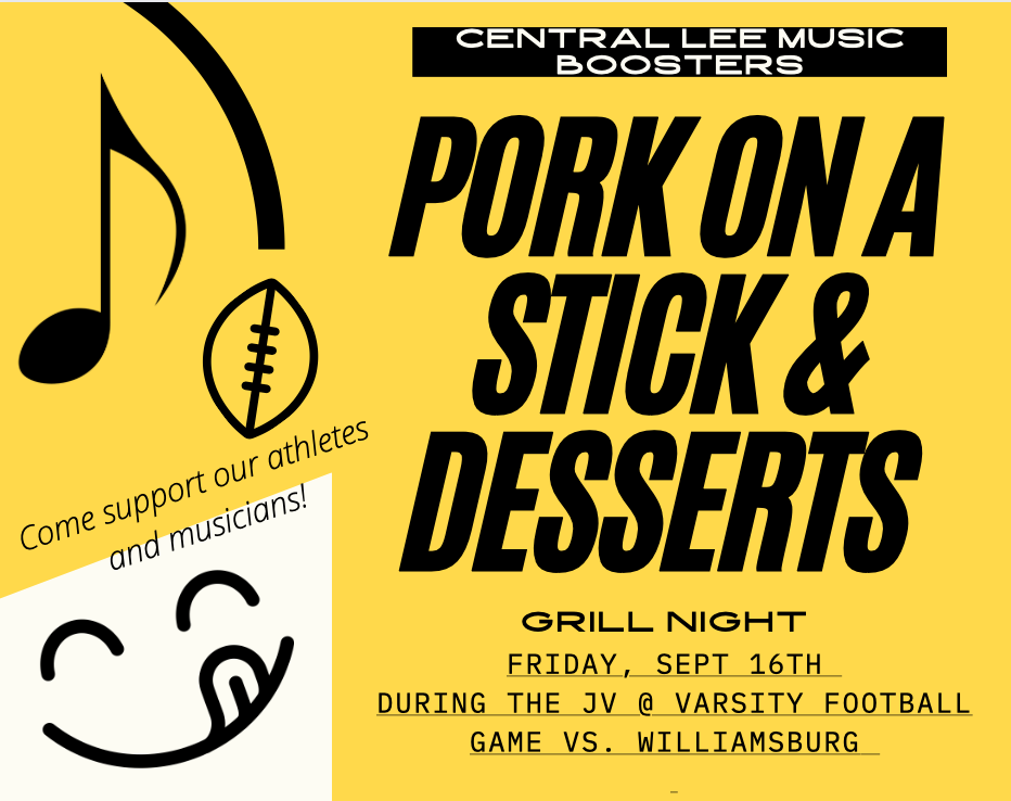 Music Boosters grill night